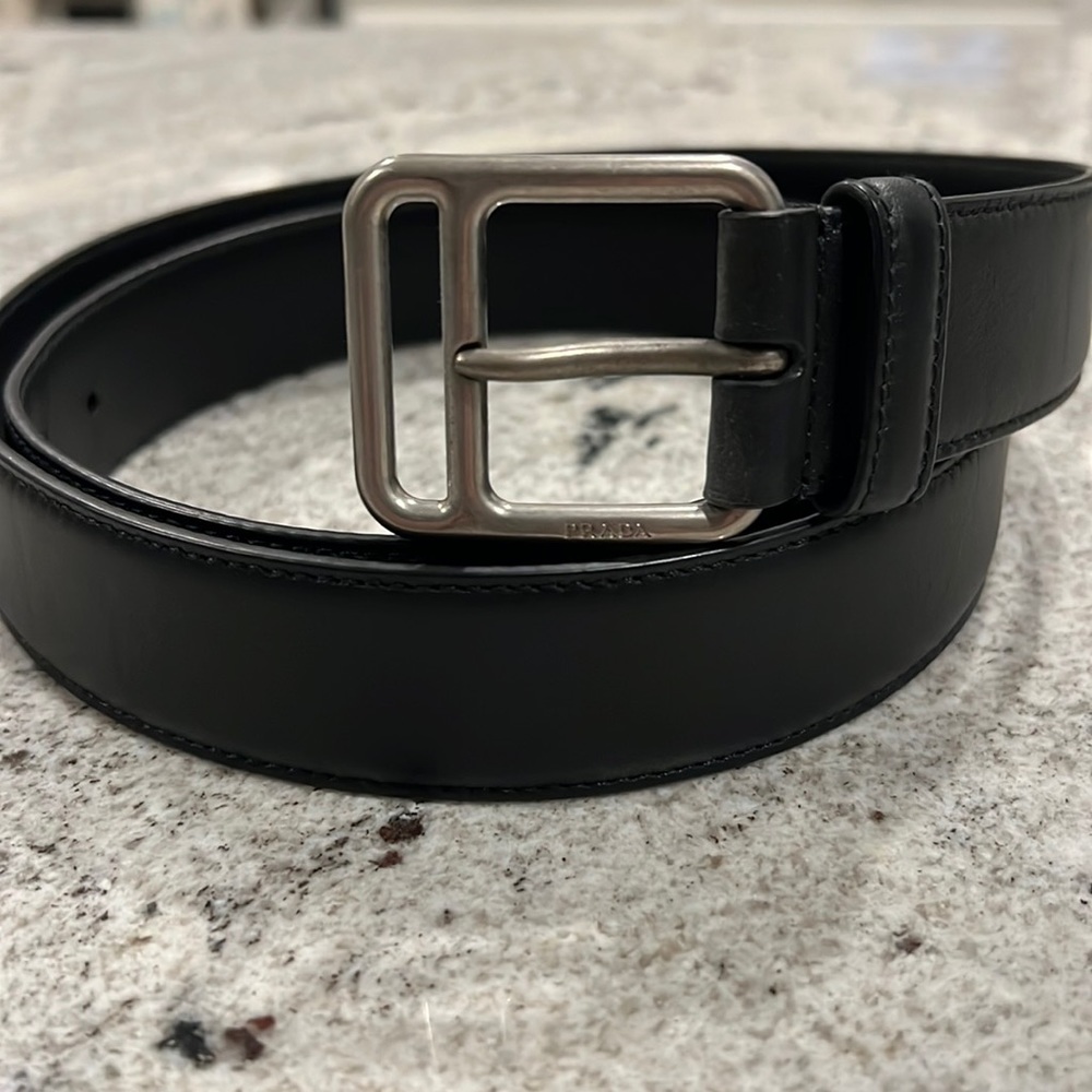 Prada belt - black